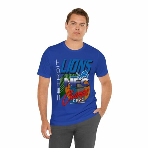 #1 Detroit Lions 2023 NFC North Champs Tee - Image 30