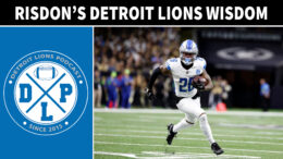 Risdon's Detroit Lions Wisdom - Detroit Lions Podcast