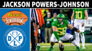 Welcome to the Detroit Lions Podcast. Chris and Jeff are at the Senior Bowl talking to Oregon Center Jackson Powers Johnsonl. They'll be talking to as many of the Senior Bowl prospects as they can get sitting in a chair. We think you'll find this interview with Oregon Center Jackson Powers-Johnson to be a great listen.