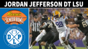 Welcome to the Detroit Lions Podcast. Chris and Jeff are at the Senior Bowl talking to LSU defensive tackle Jordan Jefferson. They'll be talking to as many of the Senior Bowl prospects as they can get sitting in a chair. We think you'll find this interview with defensive tackle Jordan Jefferson to be a great listen.