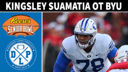 Welcome to the Detroit Lions Podcast. Chris and Jeff are at the Senior Bowl talking to BYU offensive tackle Kingsley Suamataia. They'll be talking to as many of the Senior Bowl prospects as they can get sitting in a chair. We think you'll find this interview with BYU offensive tackle Kingsley Suamataia to be a great listen.