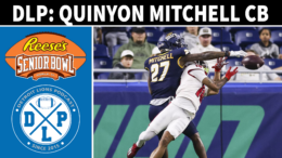 Today, Chris and Jeff are at the Senior Bowl talking to Toledo Cornerback Quinyon Mitchell. They'll be talking to as many of the Senior Bowl prospects as they can get sitting in a chair. We think you'll find this interview with Toledo Cornerback Quinyon Mitchell to be a great listen.