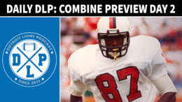 Today Ash Thompson previews day two of the NFL Scouting combine in Indianapolis. The Second day of on field workouts has no shortage of players that the Detroit Lions will be interested in. Day Two of the NFL Scouting Combine has the corner backs, safeties, and tight ends. Ash may break the record for repeating himself regarding what drills have any actual correlation to success in the league, but not with tight ends.