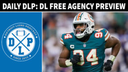 Welcome to the Daily DLP. Today Ash Thompson previews Several different tiers of defensive line free agents that may be available for the Detroit Lions. Free agency approaches, and the Detroit Lions have the opportunity to improve the roster. Will they be going after the big game, of will they just rustle some grouse out of the underbrush? The Detroit Lions have a lot of cap space, and a lot of options.