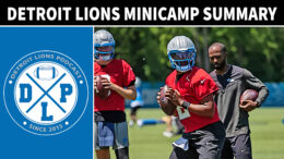 Jeff Risdon gives you his take on the Lions' recent minicamp. He takes a slightly different view from the Lions media zeitgeist. He also has a message for the Jamo haters, and he discusses the kicker battle this offseason. How is Hendon Hooker's development going? all that and more in this episode.