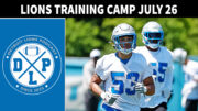 Friday's practice session at the Detroit Lions training camp welcomed friends, family and VIPs into the first session open beyond the media. With no surprise celebrity guests, the morning practice saw some new developments. They did an OL vs. DL pit drill, which produced a couple of surprise winners and disappointing non-winners. Local UDFA DaRon Gilbert had a great day in front of a big crowd. Ben Johnson plays mad scientist with his passing concepts but demands the ingredients all get mixed in the exact right way. Who was missing from camp and why? All that and more in this latest training camp update notebook from Jeff Risdon.