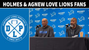 Brad Holmes and Ray Agnew Love Detroit Lions Fans - Detroit Lions Podcast
