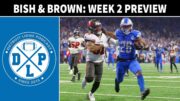 Bish and Brown Week 2 Preview - Detroit Loins Podcast