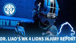 Dr. Jimmy Liao drops mad knowledge on us regarding the Detroit Lions injury situation going into their Monday Night Football Matchup against the Seattle Seahawks. Will Brian Branch or any of the other Lions players miss significant time? If you are wondering how long a Detroit Lions player is likely to be on the injury report, or whether they are likely to play this week for your fantasy football team, this is the opportunity for you to get an opinion from a doctor, not some guy.