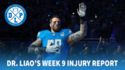 Dr. Liao looks at the Detroit Lions injury report and that of their opponent the Green Bay Packers. Who is going to be the Packers Quarterback? Will Jordan Love be ready to go, or will we see Malik Willis on Sunday?  Taylor Decker has been dealing with a chest injury. Ifeatu Melifonwu is getting closer to coming back. The entire interior offensive line is banged up and battling. Which Detroit Lions will be on the field and which will not?