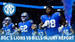 Dr. Liao takes a peek at the Detroit Lions' injury situation going into their week 15 matchup with the Buffalo Bills. Things are looking a little bit less bleak this week in Detroit. Doc also looks at the Detroit Lions' next opponent, the Buffalo Bills.  The Bills have a lengthy report, but only a few of their players are actually missing full practices. Doc brings the heat as only he can this week.